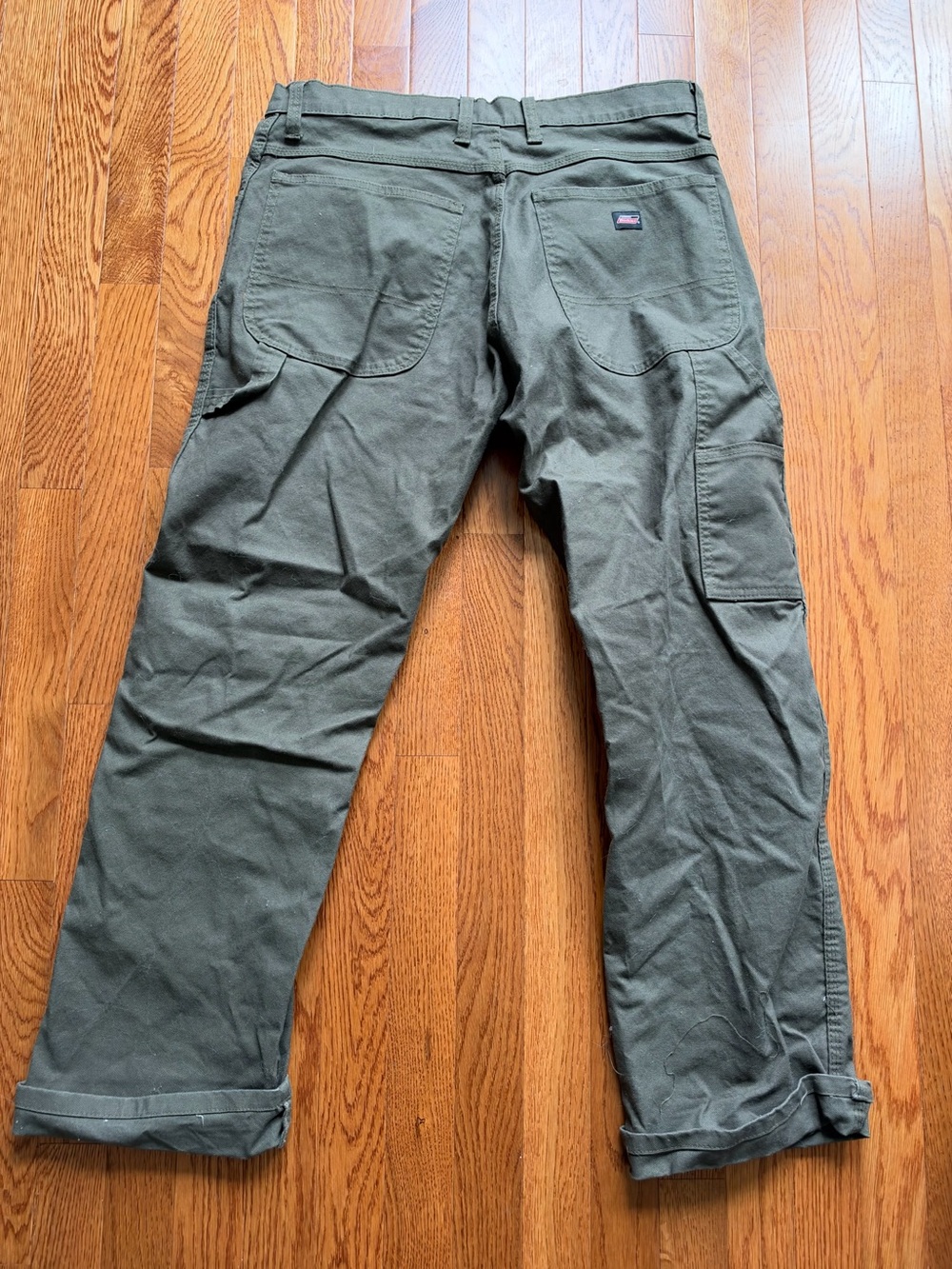 Dickies Men's Olive Cargo Work Pants